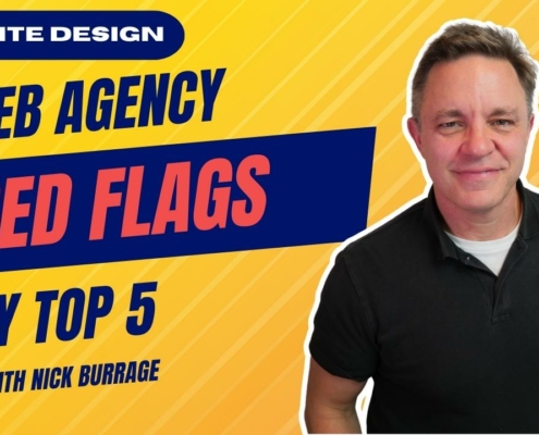 Web design agency red flag