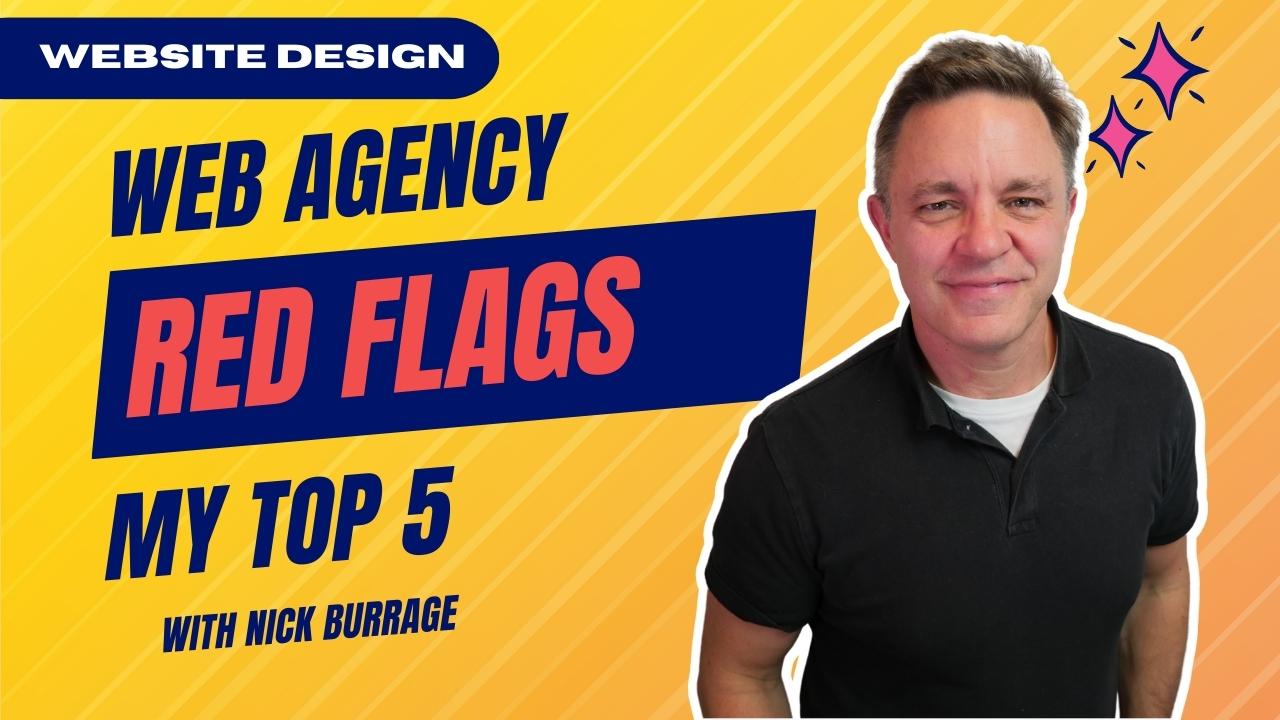 Web design agency red flag